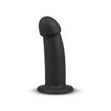 No-Parts - Charlie Dildo 14.5 cm - Zwart - PlayForFun