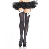 Nylon Kousen - Zwart - PlayForFun