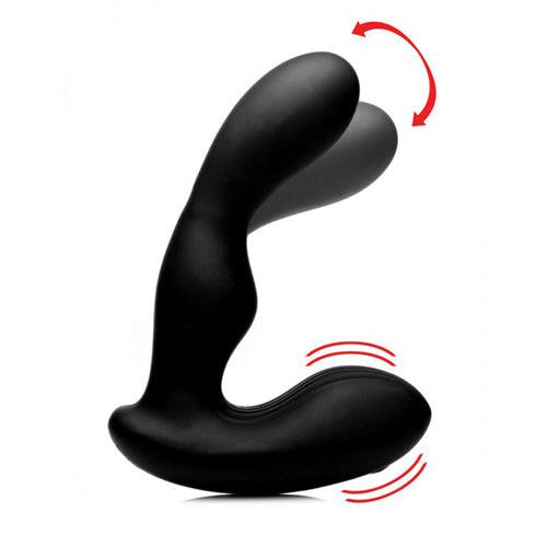 P-Stroke Prostaat Vibrator Met Bewegende Top - PlayForFun P-Stroke Prostaat Vibrator Met Bewegende Top - PlayForFun