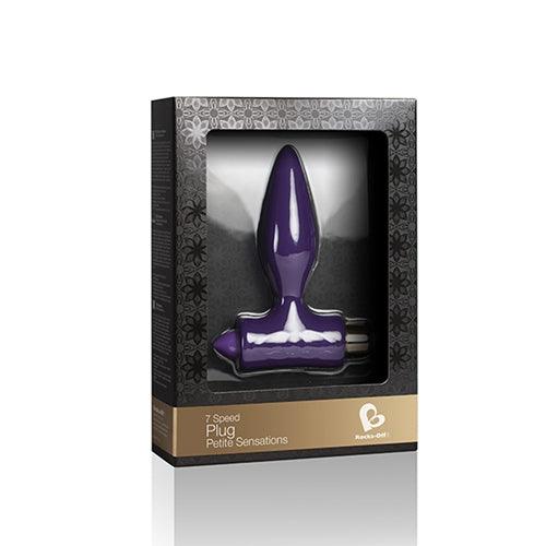 Petite Sensations Plug - Paars - PlayForFun Petite Sensations Plug - Paars - PlayForFun