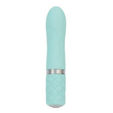 Pillow Talk - Flirty Mini Vibrator - Teal - PlayForFun