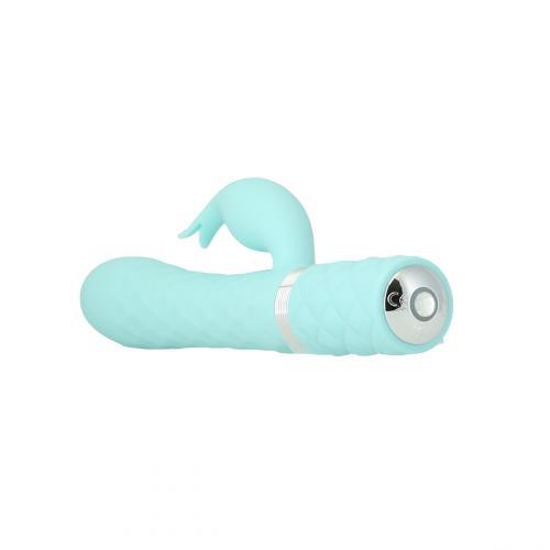 Pillow Talk - Lively Roterende Tarzan Vibrator - Teal - PlayForFun Pillow Talk - Lively Roterende Tarzan Vibrator - Teal - PlayForFun