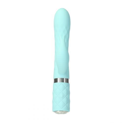 Pillow Talk - Lively Roterende Tarzan Vibrator - Teal - PlayForFun Pillow Talk - Lively Roterende Tarzan Vibrator - Teal - PlayForFun