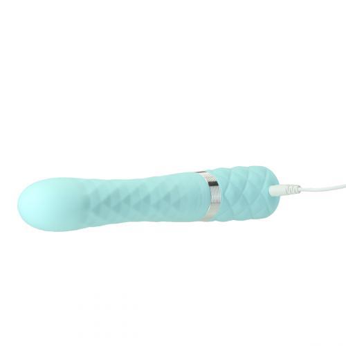 Pillow Talk - Lively Roterende Tarzan Vibrator - Teal - PlayForFun Pillow Talk - Lively Roterende Tarzan Vibrator - Teal - PlayForFun