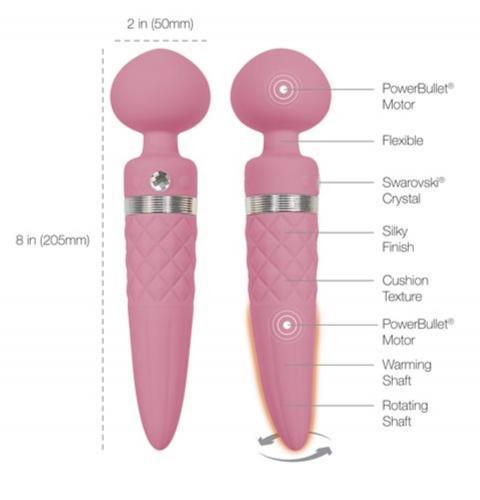 Pillow Talk - Sultry Dubbele Vibrator - Roze - PlayForFun Pillow Talk - Sultry Dubbele Vibrator - Roze - PlayForFun