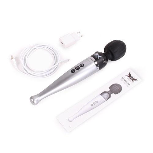 Pixey Deluxe - Oplaadbare Wand Vibrator - PlayForFun Pixey Deluxe - Oplaadbare Wand Vibrator - PlayForFun