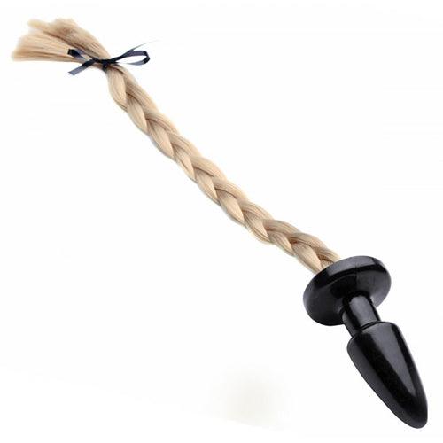 Pony Tail Buttplug - PlayForFun Pony Tail Buttplug - PlayForFun