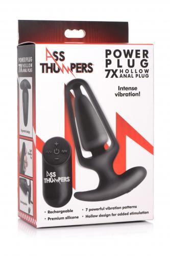 Power Vibrerende Anaal Plug Met Afstandsbediening - PlayForFun Power Vibrerende Anaal Plug Met Afstandsbediening - PlayForFun