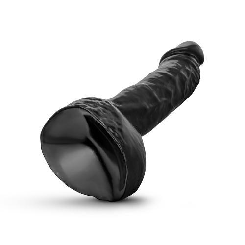 Realistische Dildo 22 cm - Zwart - PlayForFun Realistische Dildo 22 cm - Zwart - PlayForFun