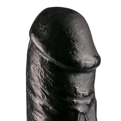 Realistische Dildo 29 cm - Zwart - PlayForFun Realistische Dildo 29 cm - Zwart - PlayForFun