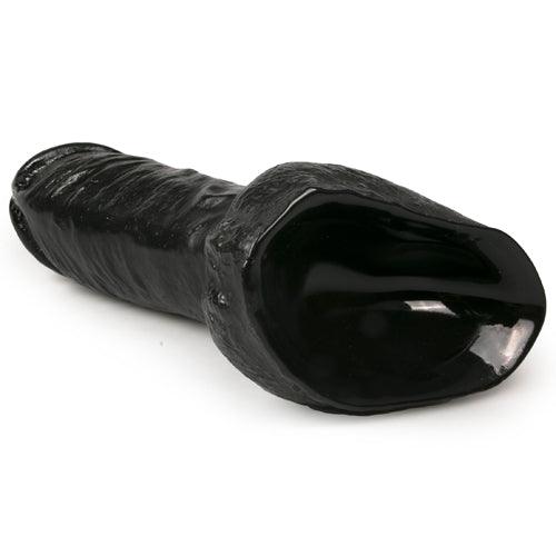 Realistische Dildo 29 cm - Zwart - PlayForFun Realistische Dildo 29 cm - Zwart - PlayForFun