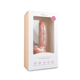 Realistische Dildo Met Balzak - 22,5 cm - PlayForFun