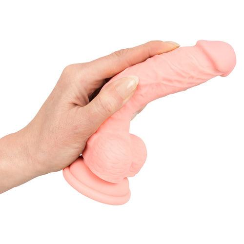 Realistische Dildo met Zuignap - 18 cm - PlayForFun Realistische Dildo met Zuignap - 18 cm - PlayForFun