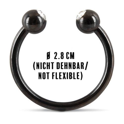 Rebel Eikelring met Diamanten - PlayForFun Rebel Eikelring met Diamanten - PlayForFun