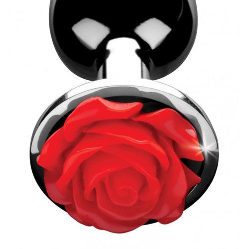 Red Rose Buttplug - Small - PlayForFun Red Rose Buttplug - Small - PlayForFun