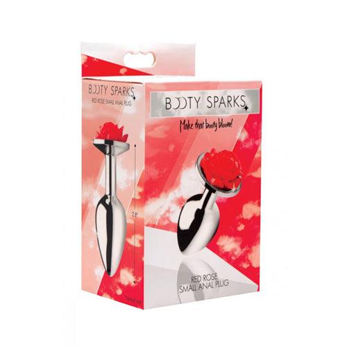 Red Rose Buttplug - Small - PlayForFun Red Rose Buttplug - Small - PlayForFun