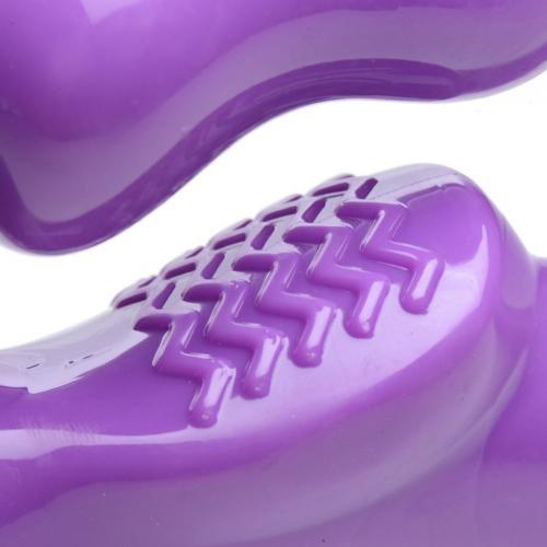 Revolver Vibrerende Strapless Strap-On XXL - Paars - PlayForFun Revolver Vibrerende Strapless Strap-On XXL - Paars - PlayForFun