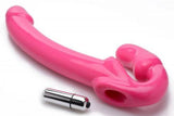 Revolver Vibrerende Strapless Strap-On XXL - Roze - PlayForFun