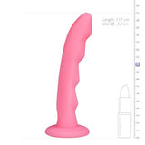 Ripples Strap-On Dildo - Roze - PlayForFun