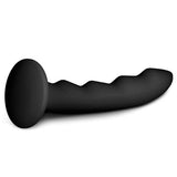 Ripples Strap-On Dildo - Zwart - PlayForFun