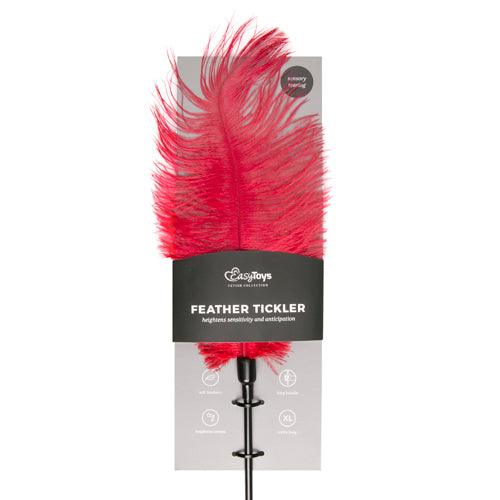 Rode veren kietelaar - PlayForFun Rode veren kietelaar - PlayForFun