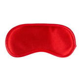 Rood satijnen oogmasker - PlayForFun