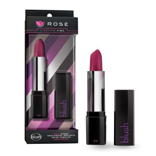 Rose - Lipstick Vibrator - Russian Red - PlayForFun Rose - Lipstick Vibrator - Russian Red - PlayForFun