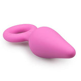 Roze Buttplug Met Trekring - Large - PlayForFun