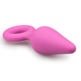 Roze Buttplug Met Trekring - Medium - PlayForFun
