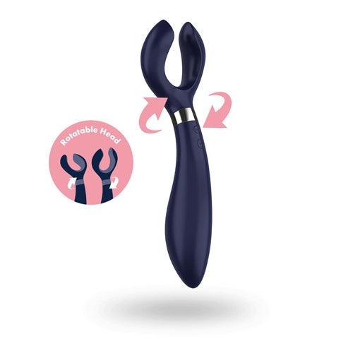 Satisfyer Partner Multifun 3 - Blauw - PlayForFun Satisfyer Partner Multifun 3 - Blauw - PlayForFun