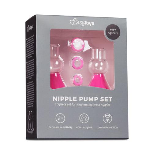 Setje tepelzuigers - roze - PlayForFun Setje tepelzuigers - roze - PlayForFun