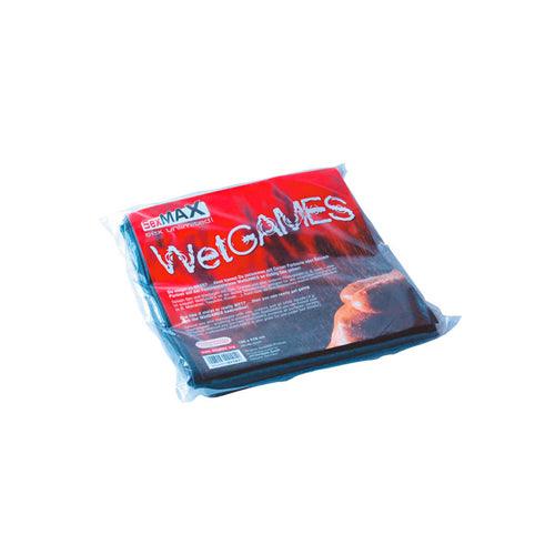 SexMAX WetGAMES Laklaken 180 x 220 cm - Zwart - PlayForFun