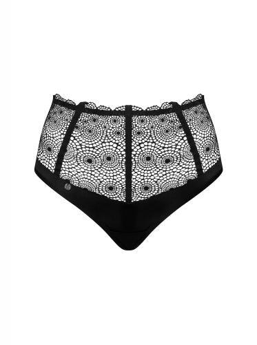 Sharlotte Slip High Waist - Zwart - PlayForFun
