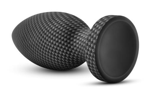 Spark - Siliconen Anaal Plug Carbon Fiber - Large - PlayForFun Spark - Siliconen Anaal Plug Carbon Fiber - Large - PlayForFun