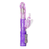 Stotende Butterfly Vibrator - Paars - PlayForFun