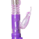 Stotende Butterfly Vibrator - Paars - PlayForFun