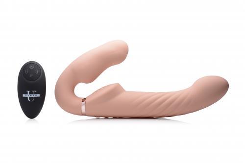 Swirl Vibrerende Strapless Strap-On - PlayForFun