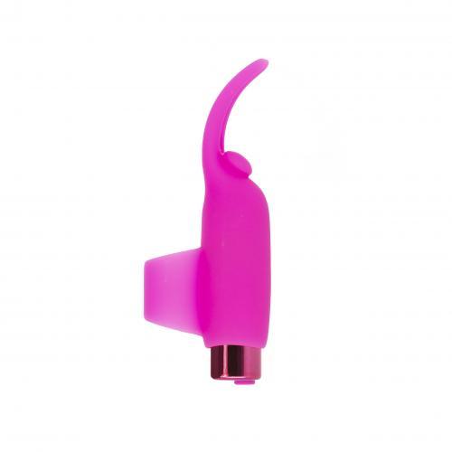 Teasing Tongue Vinger Vibrator - Roze - PlayForFun