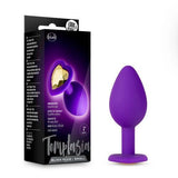 Temptasia - Bling Anaal Plug Small - Paars - PlayForFun