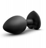 Temptasia - Bling Anaalplug - Small - Zwart - PlayForFun