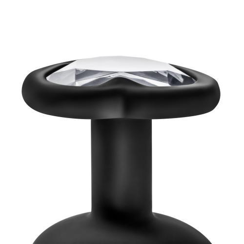 Temptasia - Bling Anaalplug - Small - Zwart - PlayForFun Temptasia - Bling Anaalplug - Small - Zwart - PlayForFun