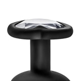 Temptasia - Bling Anaalplug - Small - Zwart - PlayForFun