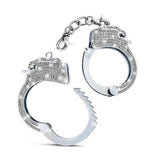 Temptasia - Bling Verstelbare Handboeien - Zilver - PlayForFun
