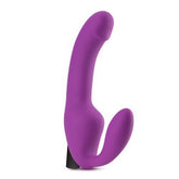 Temptasia - Cyrus Vibrerende Strapless Strap-on - Paars - PlayForFun