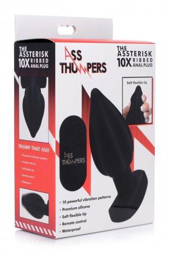 The Assterisk Vibrerende Buttplug - PlayForFun The Assterisk Vibrerende Buttplug - PlayForFun
