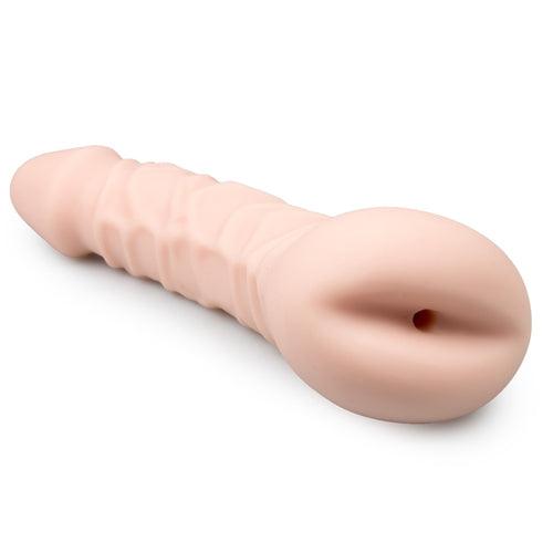 The Mangina Masturbator & Dildo - 17.7 cm - PlayForFun The Mangina Masturbator & Dildo - 17.7 cm - PlayForFun