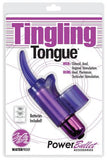 Tingling Tongue Bullet Vinger Vibrator- Paars - PlayForFun