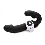 Urge Strapless Strap-On Vibrator - Zwart - PlayForFun