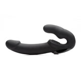 Urge Strapless Strap-On Vibrator - Zwart - PlayForFun