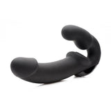 Urge Strapless Strap-On Vibrator - Zwart - PlayForFun